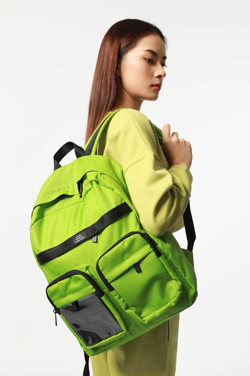 Small multi hot sale pocket backpack